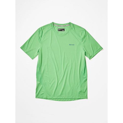 Marmot Windridge Clothes - Mens T-Shirts Green CA7501849 Canada